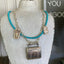 Buckles & Bits Necklace | 1920s Belt Buckle & Silverware Bits #5120