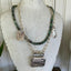 Buckles & Bits Necklace | 1920s Belt Buckle & Silverware Bits #5123