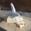 Handstamped Spoon Cheese Knife from Vintage Silverplate Pattern Sheraton by community Plate