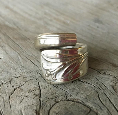 Spoon Ring - FLOWER - #3659