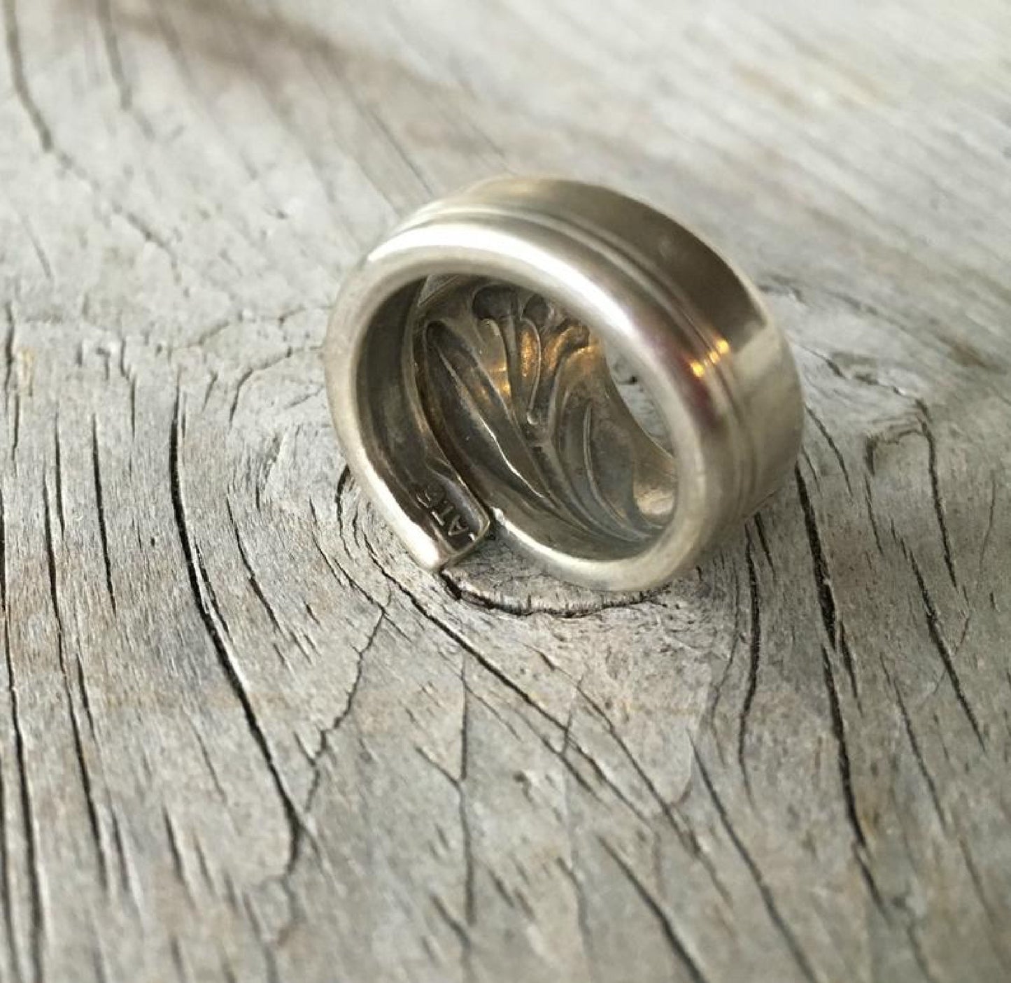 Spoon Ring - FLOWER - #3659