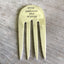 Fork Bookmark - READ BETWEEN THE WINES