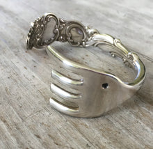 Fork Cuff Bracelet Elephant on One End on Exquisite detailed rogers columbia fork