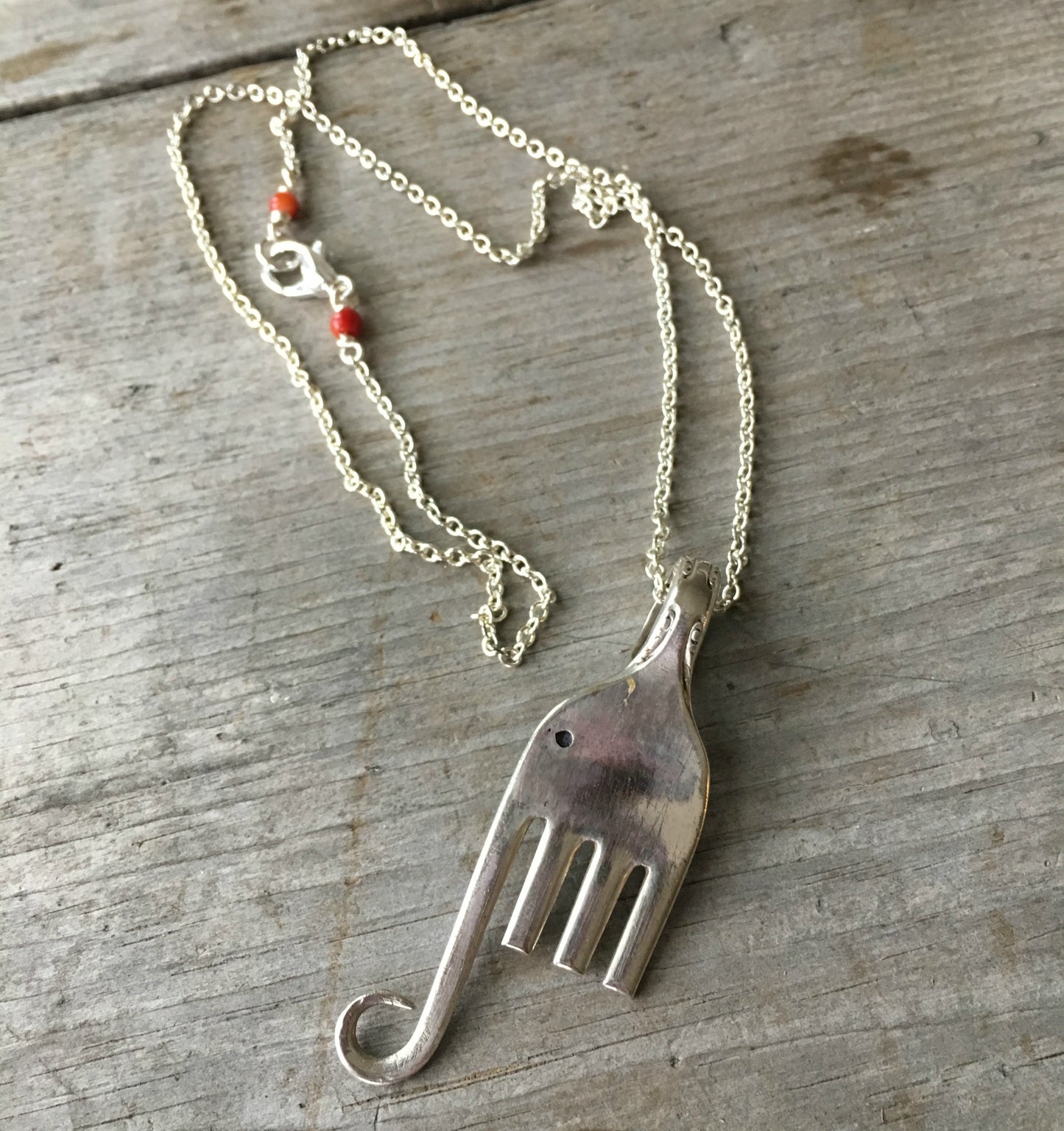 Fork Elephant Necklace - #4159