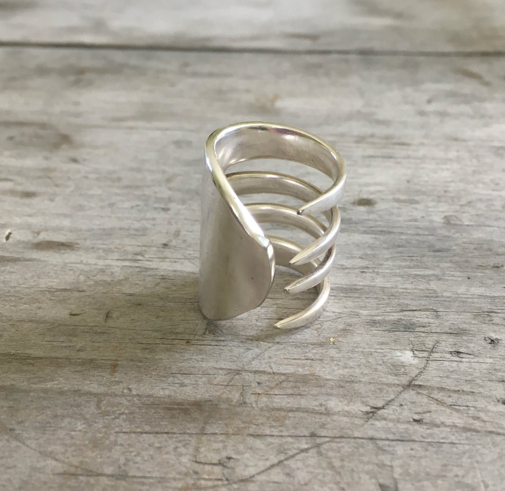 Fork Ring Size 7 four tines