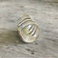 upcycyled silverware fork ring size 7