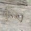 Fork Tine Floating Heart Necklace - #4285