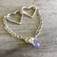 Fork Tine Heart Bracelet - Relationship Bracelet - #4312
