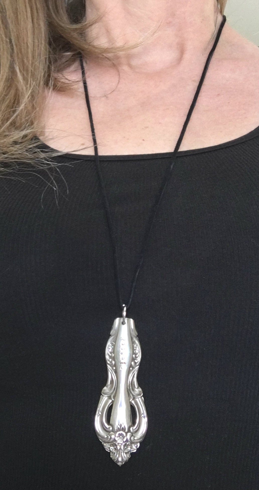 Spoon Handle Necklace – BLESSED - #4020