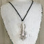Handstamped Spoon Handle Necklace made from ornate serving spoon handle stamped blessed