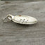Stamped Spoon Keychain Home Sweet Home Side View
