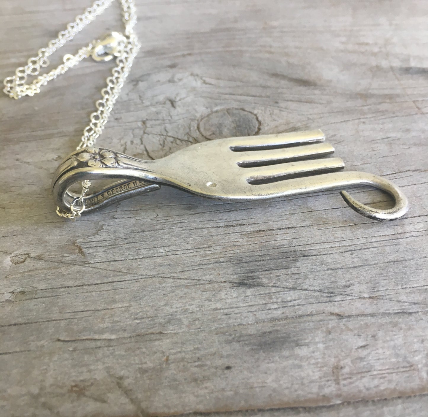 Fork Elephant Necklace - #4460