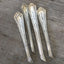 Silverware Handle Cheese Markers - STINKY, SPICY, SMOKY, GOOEY - #3110