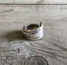 Handmade Spoon Ring Camellia