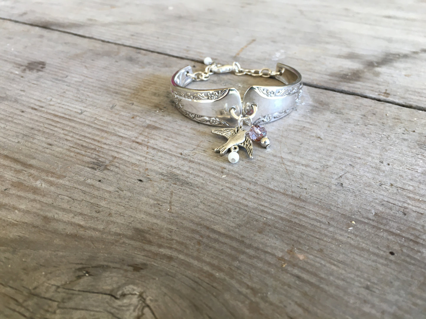 Spoon Bracelet - CAMELIA - BIRD - #4354