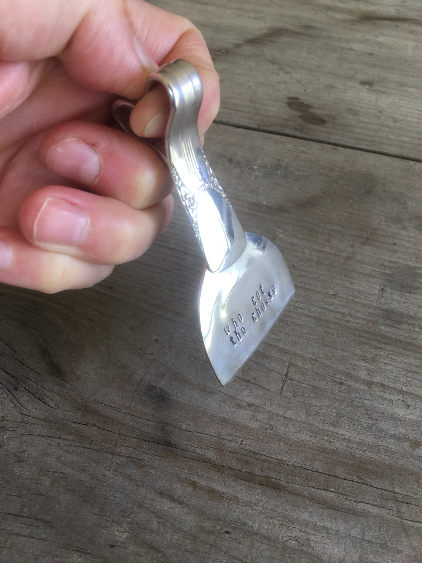 Spoon Cheese Knife - WHO CUT THE CHEESE - #4358