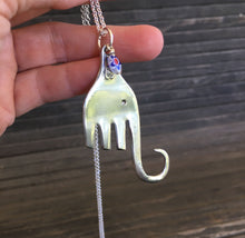Fork Elephant Necklace - #4305