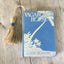 Stamped Silverware Bookmark with Tassel - GOING TO THE MOUNTAINS IS GOING HOME - #4476
