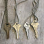 Four Hand Stamped Giving Key Necklaces