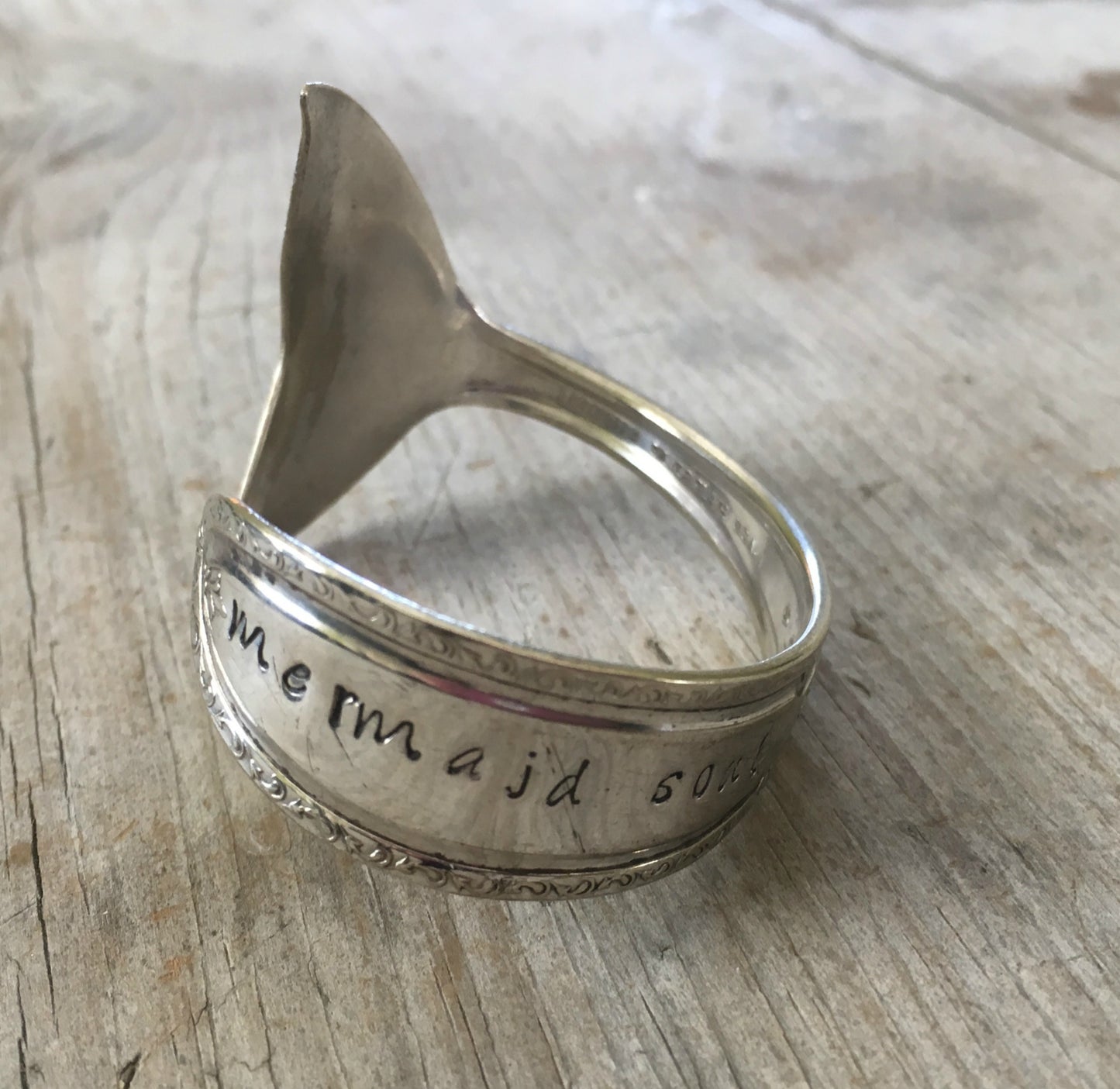 Spoon Cuff Bracelet - MERMAID SOUL - ISABELLA - #4122