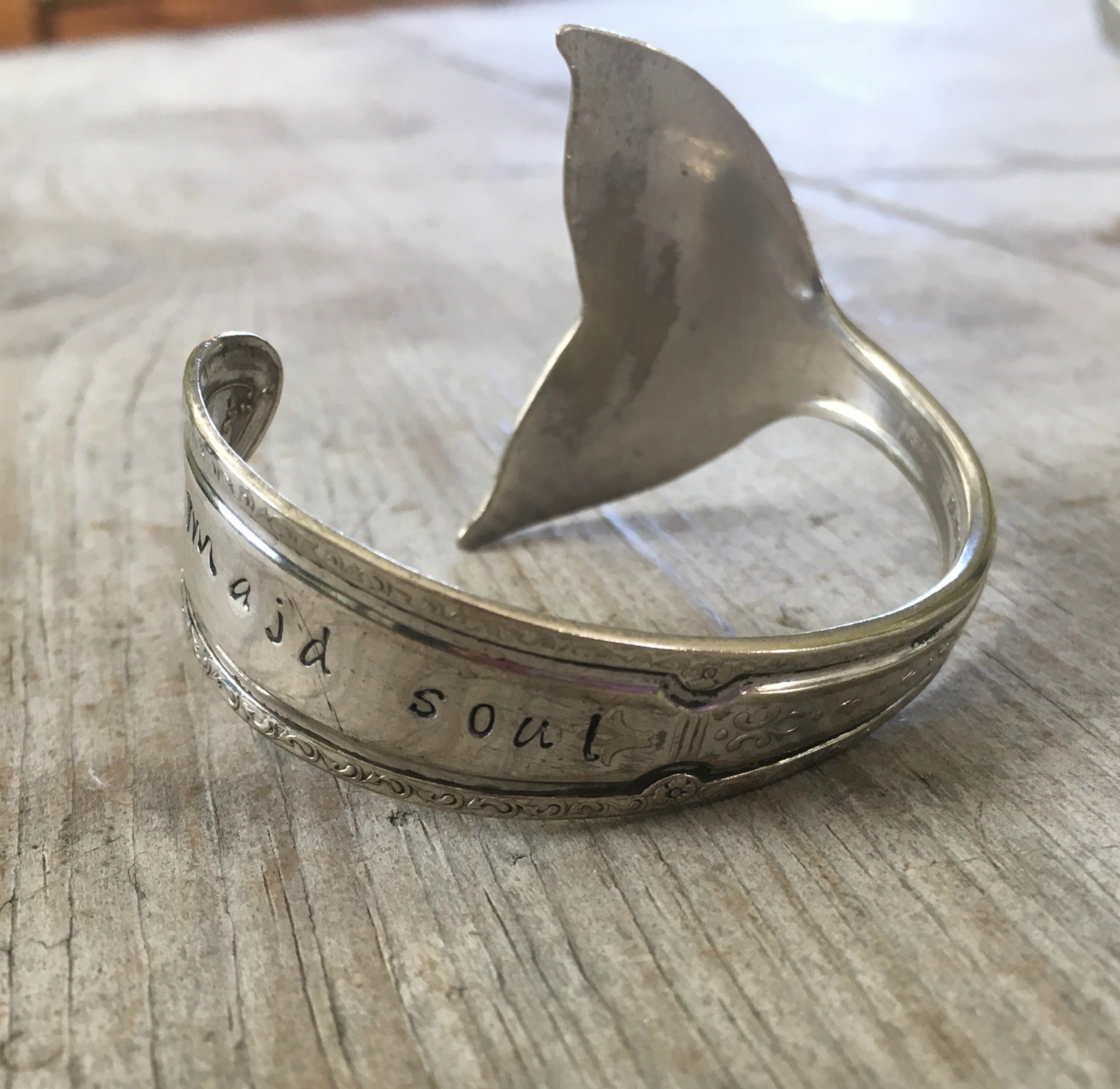 Spoon Cuff Bracelet - MERMAID SOUL - ISABELLA - #4122 – Laughing Frog ...