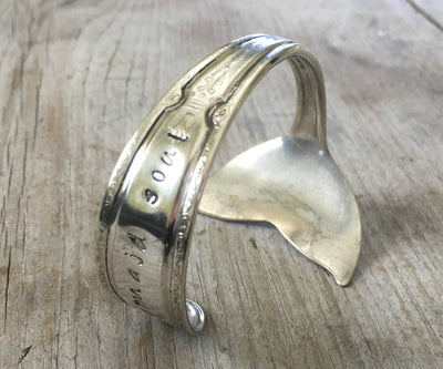 Spoon Cuff Bracelet - MERMAID SOUL - ISABELLA - #4122