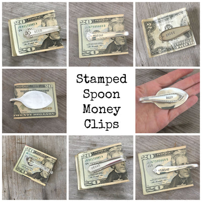 GROOMSMEN BUNDLE - Spoon Money Clips
