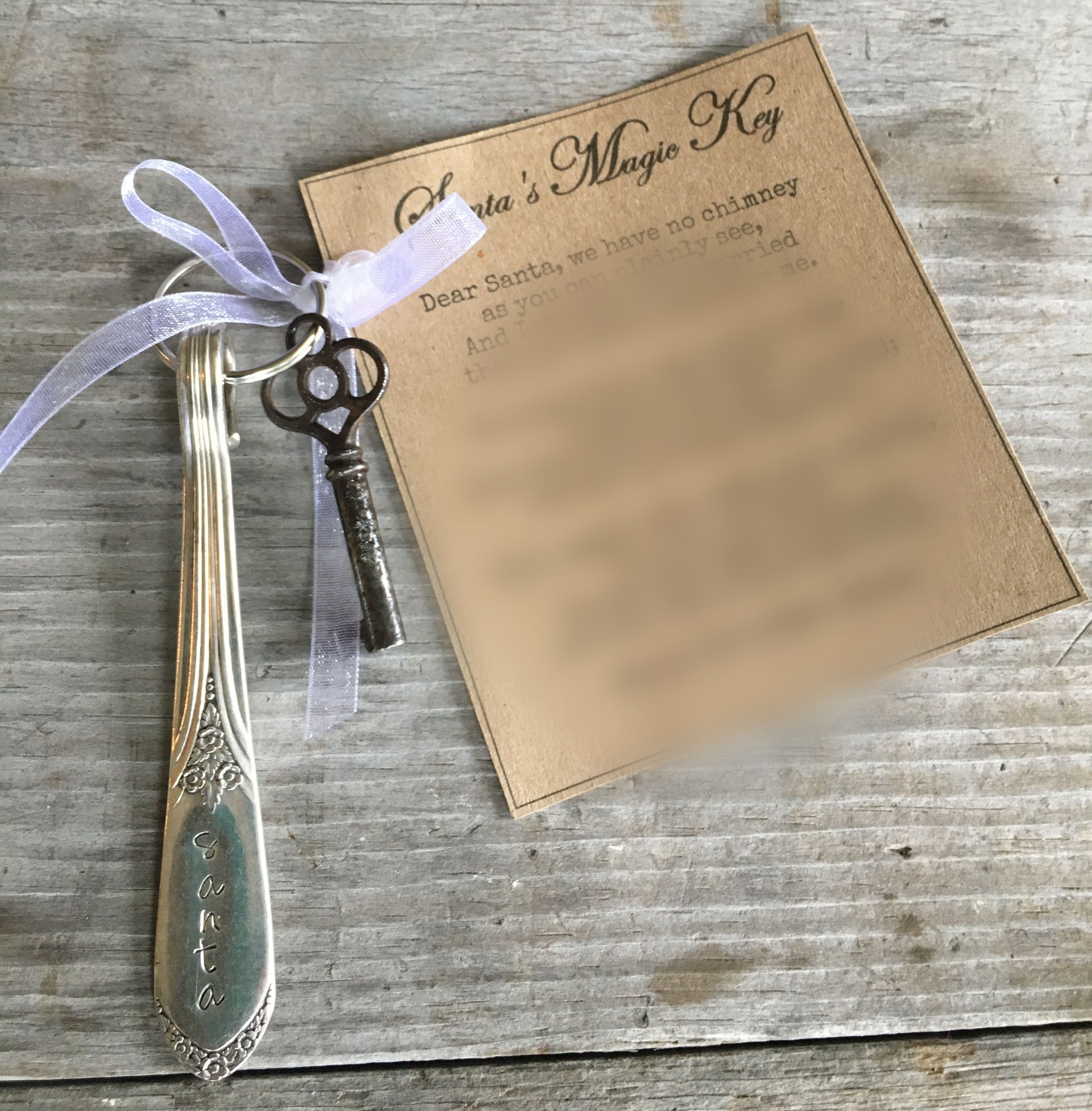 Santa's Magic Key with Poem