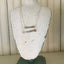 Scrap Bar Silverware Necklace - LOVE - #3996