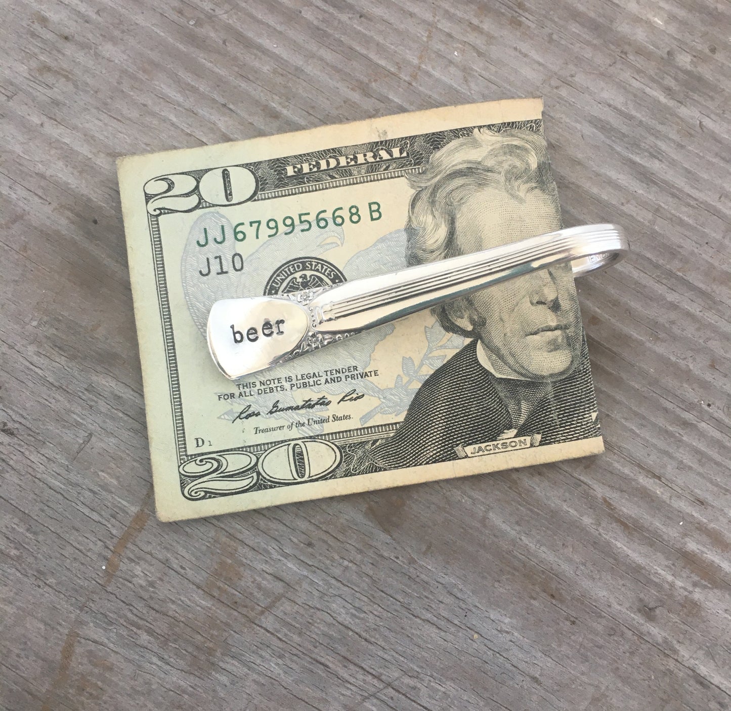 Spoon Money Clip - BEER - #4517
