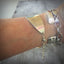 Silverware Bracelet from Spoon Bowls - Modern - #2650
