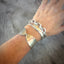 Silverware Bracelet from Spoon Bowls - Modern - #2650