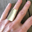 SALE Spoon Ring Cuff - ENOUGH - #4042