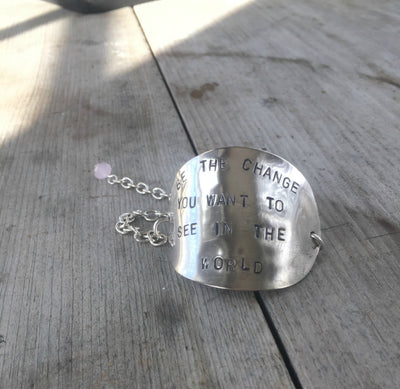 UPcycled Spoon Bracelet Hand Made Bracelet 