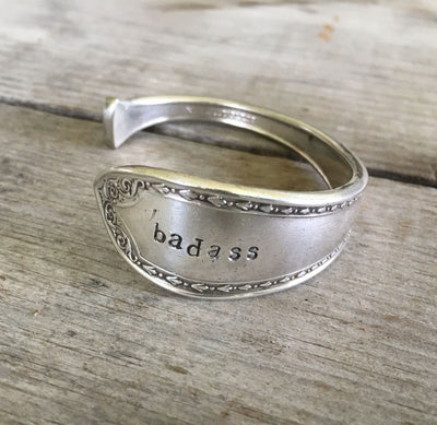 Badass Spoon Cuff Bracelet