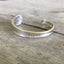 Spoon Cuff Bracelet Stamped BADASS