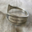 Spoon Cuff Bracelet Hand Stamped AUTHENTIC 