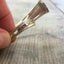 upcycled silverware spoon handle cuff bracelet
