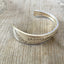 Tudor Plate Queen Bess Cuff Bracelet from Spoon stamped badass