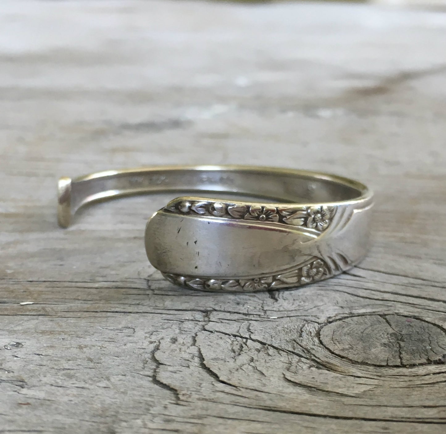 Spoon Cuff Bracelet - BELIEVE - TALISMAN - #4048