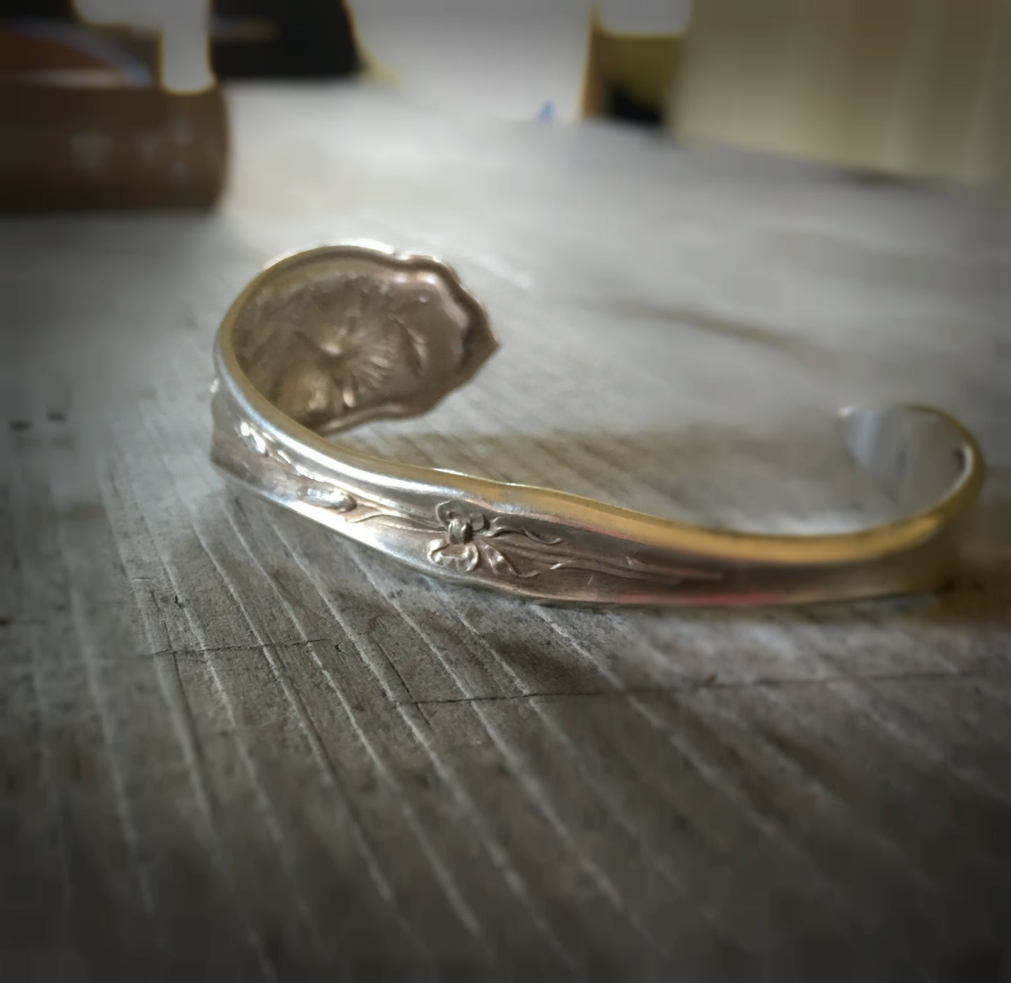 Spoon Cuff Bracelet - CARNATION - #4036