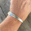 Spoon Cuff Bracelet Handstamped Badass