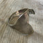 Detail of Mermaid Tail Fin on Spoon Cuff Bracelet