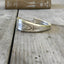 Detail of design on Wild Heart Spoon Cuff bracelet 3596