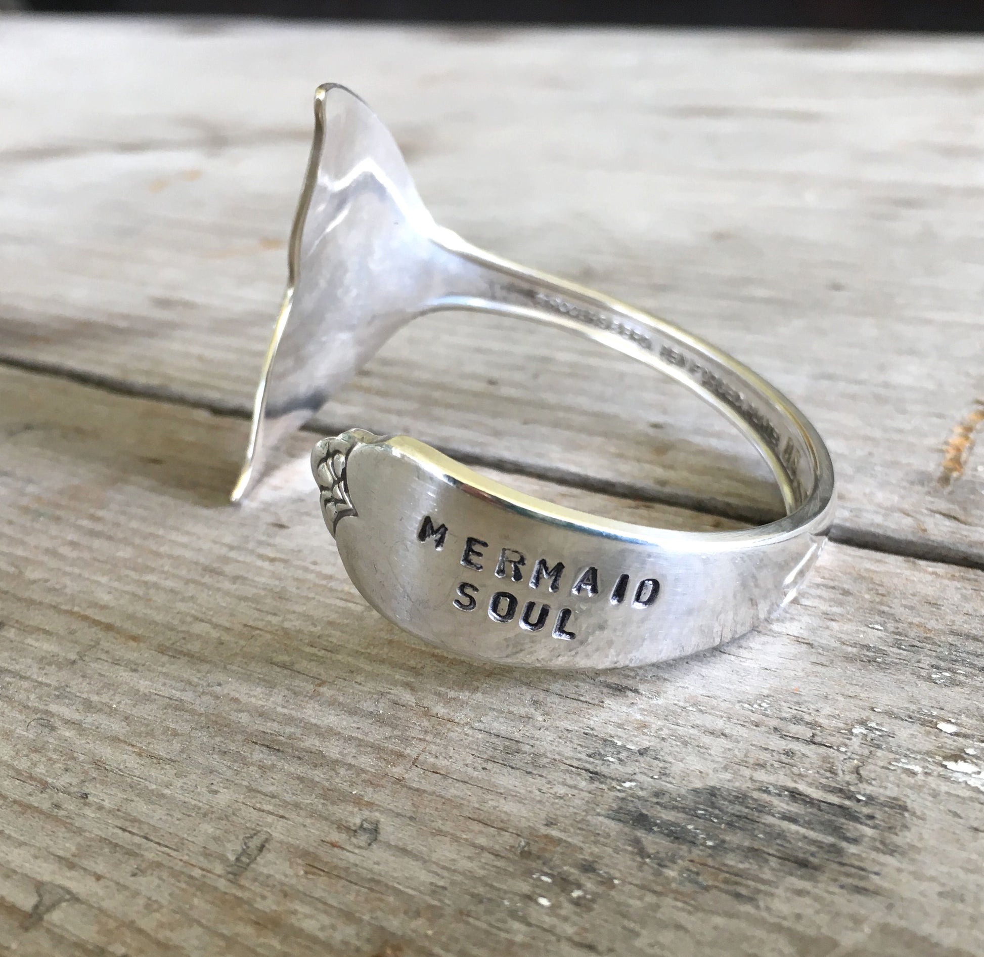 Mermaid Soul Spoon Cuff Bracelet