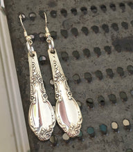 Upcycled Silverware Earrings Made from Enchantment Spoons