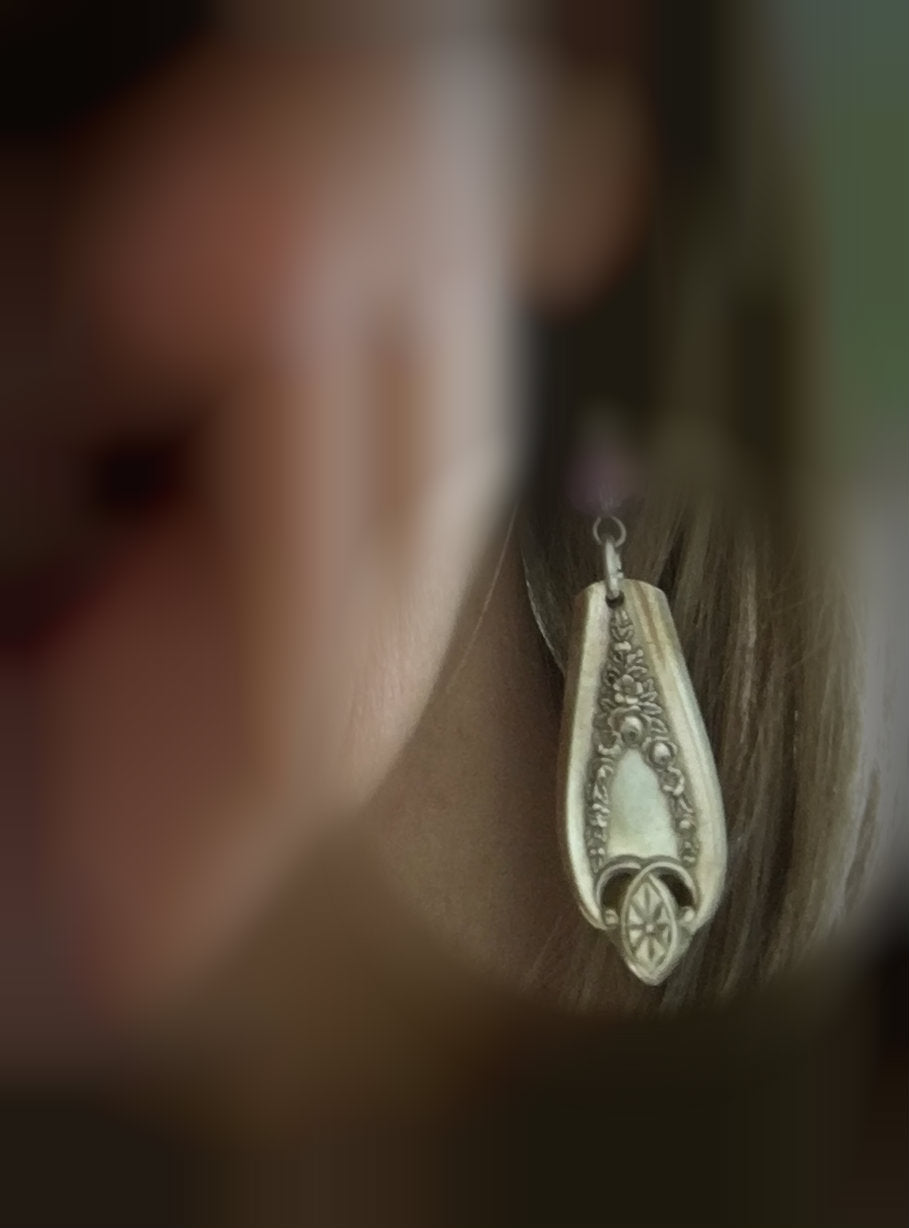 Spoon Earrings - OLD COLONY - #3784
