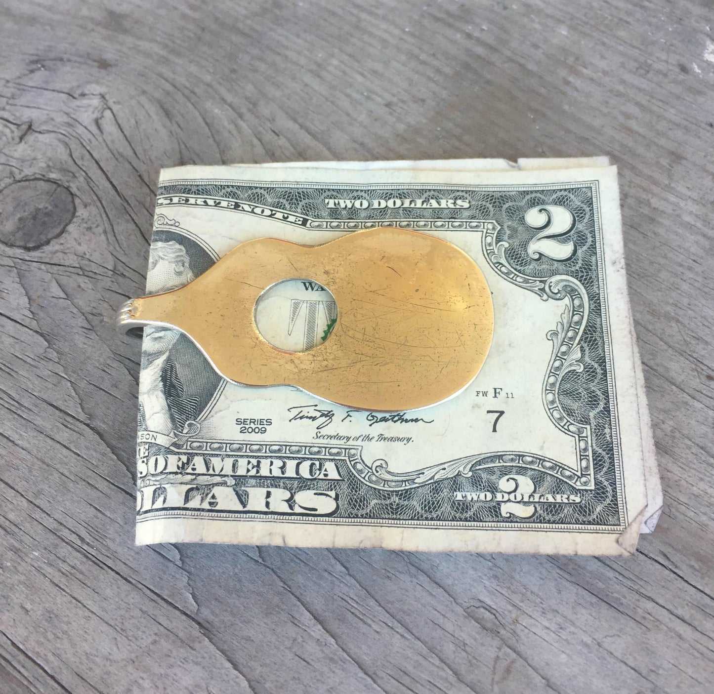Spoon Money Clip - Guitar - #1695