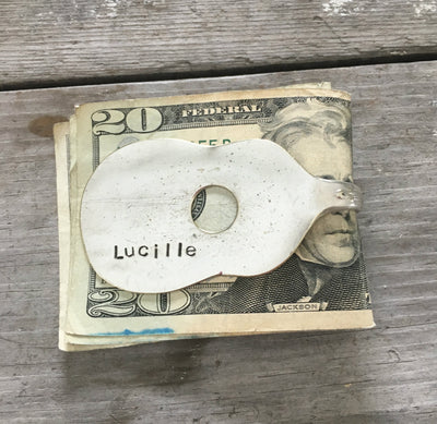 Spoon Money Clip - Guitar - LUCILLE - #3116