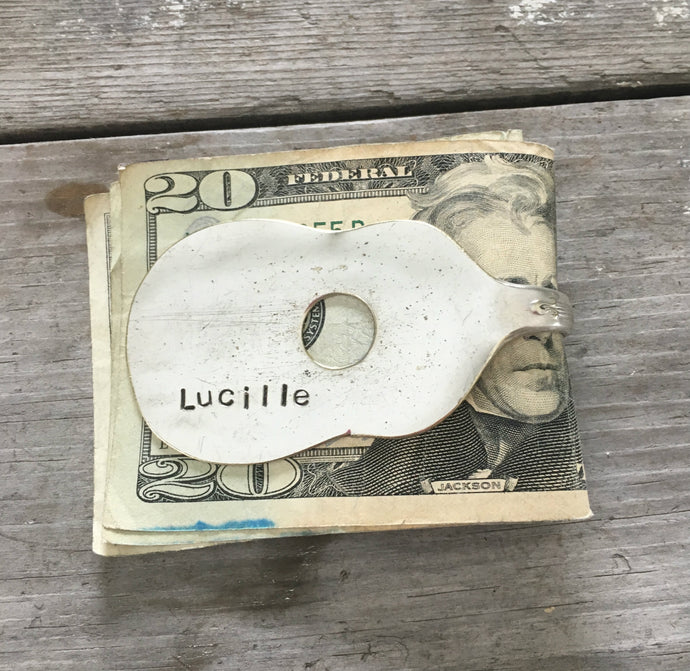 Spoon Money Clip - Guitar - LUCILLE - #3116